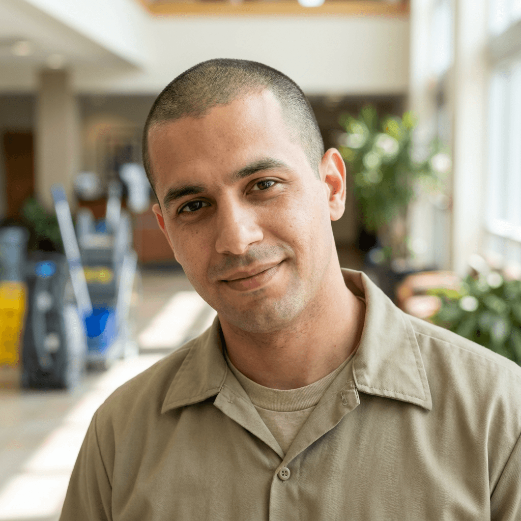 Portrait of a smiling professional man